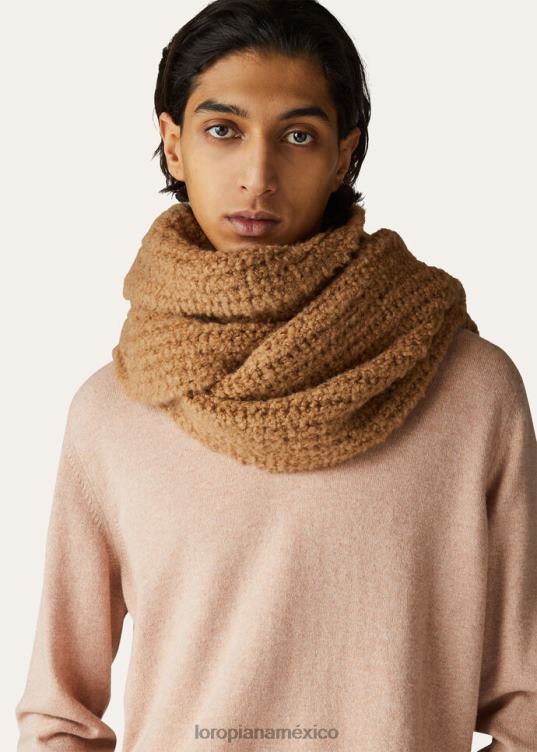 Loro Piana hombres bufanda capullo turrón tierno (d0e0) 2FPNR1244