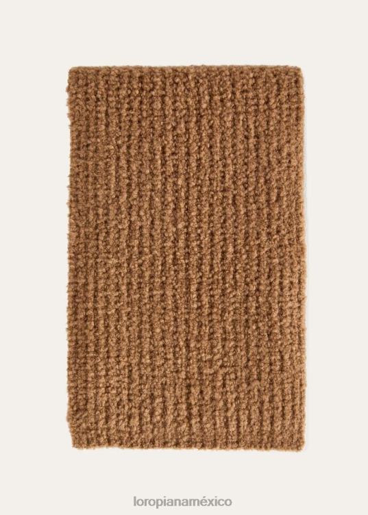 Loro Piana hombres bufanda capullo turrón tierno (d0e0) 2FPNR1244