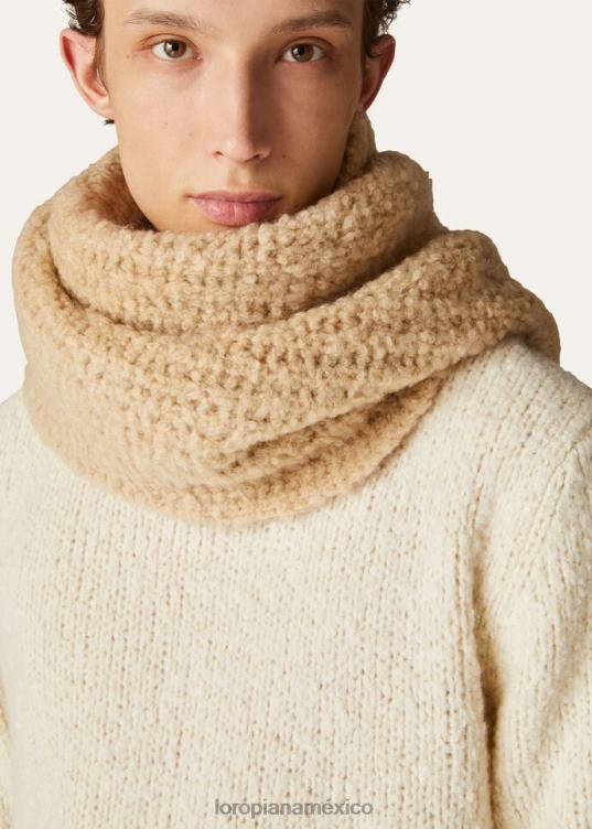 Loro Piana hombres bufanda capullo turrón tierno (d0e0) 2FPNR1245