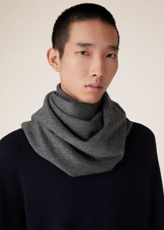 Loro Piana hombres bufanda grande unita nueva ocra (20br) 2FPNR1228