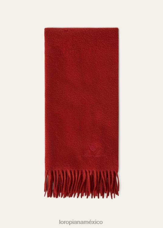 Loro Piana hombres bufanda grande unita nueva ocra (20br) 2FPNR1241