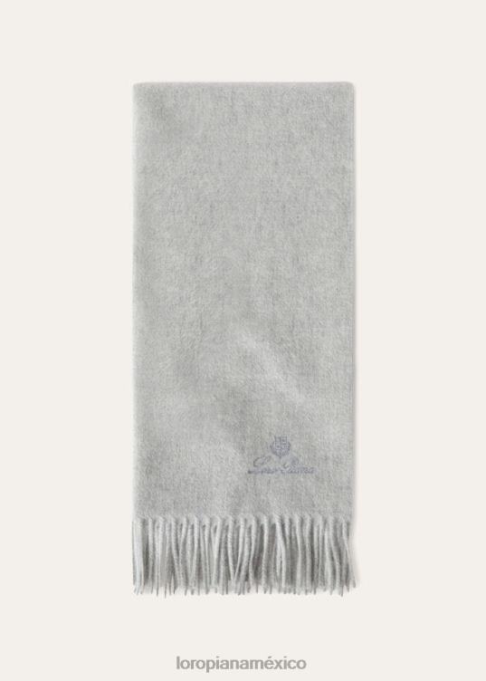 Loro Piana hombres bufanda grande unita nueva ocra (20br) 2FPNR1246