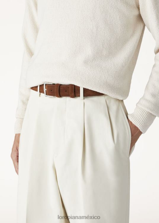 Loro Piana hombres cinturon alsavel carga (5042) 2FPNR1324