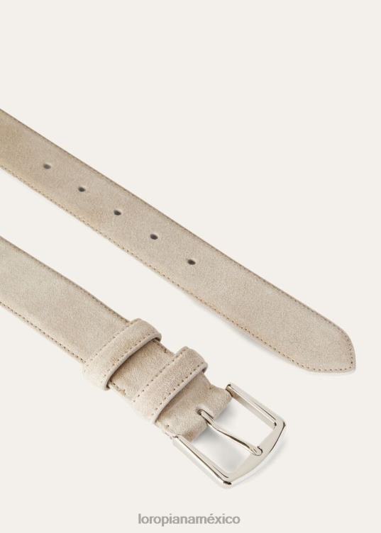 Loro Piana hombres cinturon alsavel carga (5042) 2FPNR1329