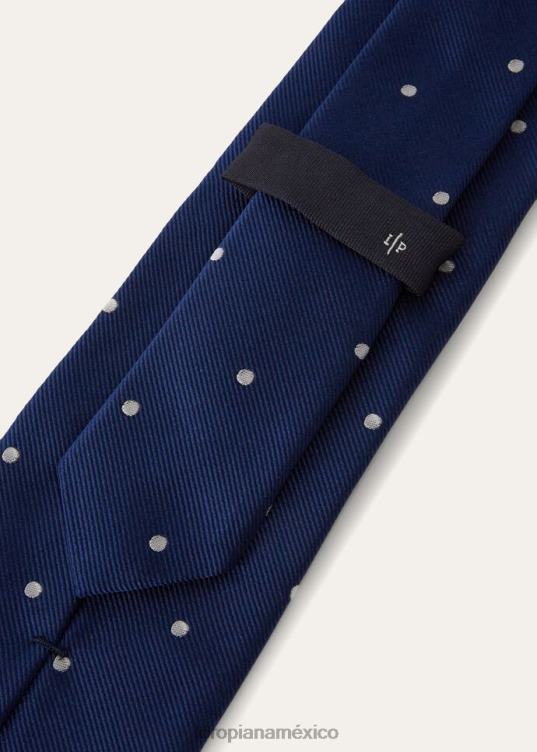 Loro Piana hombres mis manchas empatan pois azul crepúsculo/blanco (j55y) 2FPNR1323