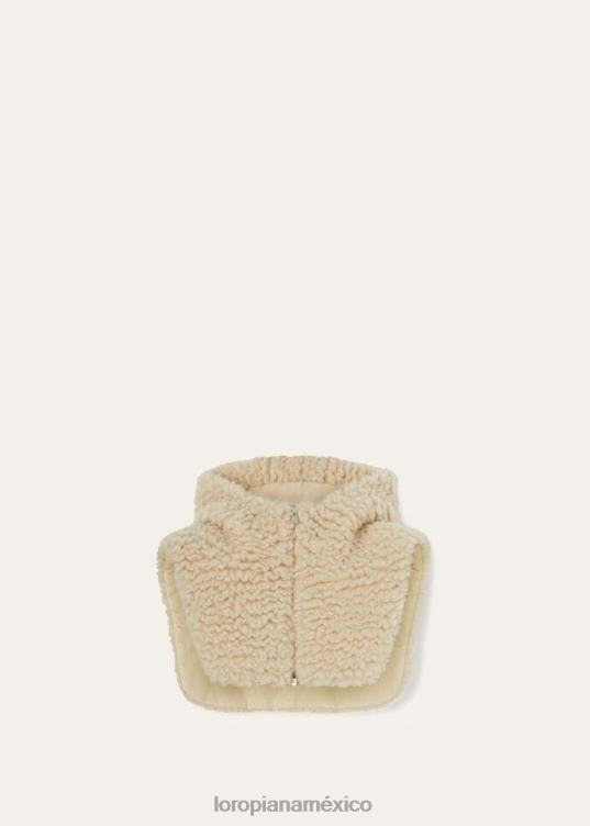 Loro Piana hombres dickey encapuchado marfil suave (a0cb) 2FPNR1264