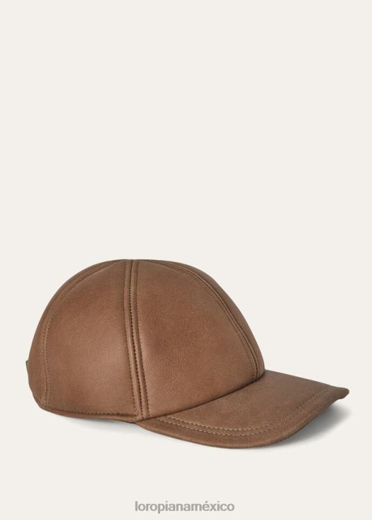 Loro Piana hombres gorra de beisbol blanco lechoso (a0bl) 2FPNR1265