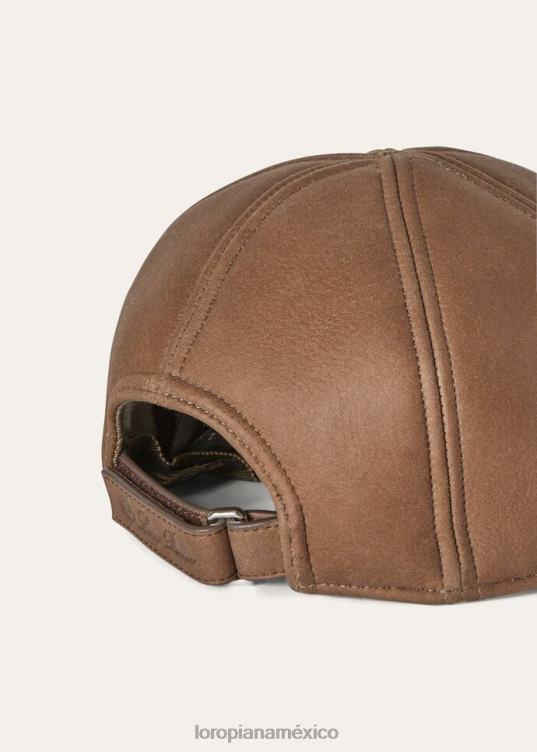 Loro Piana hombres gorra de beisbol blanco lechoso (a0bl) 2FPNR1265