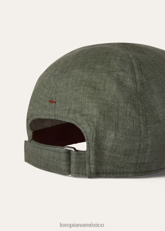 Loro Piana hombres gorra de beisbol blanco óptico (1005) 2FPNR1253