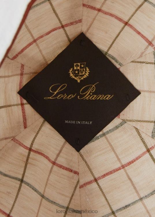 Loro Piana hombres gorra de beisbol blanco óptico (1005) 2FPNR1262