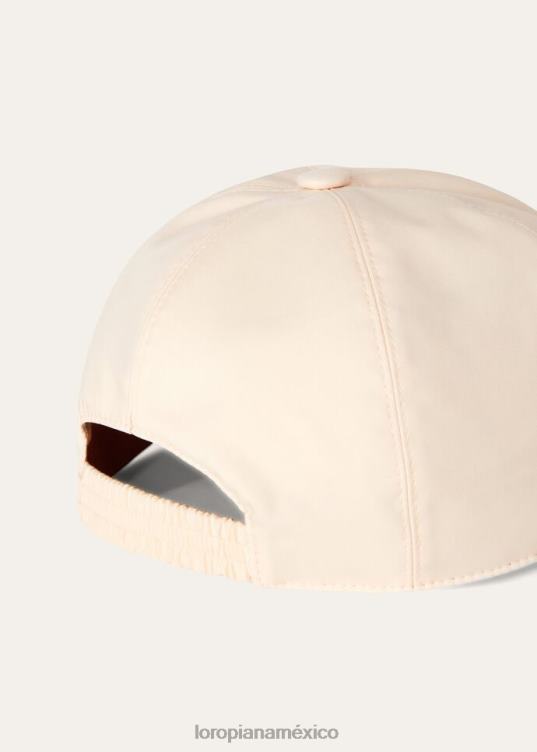 Loro Piana hombres gorra de beisbol hoja de té/marfil (b0ty) 2FPNR1276
