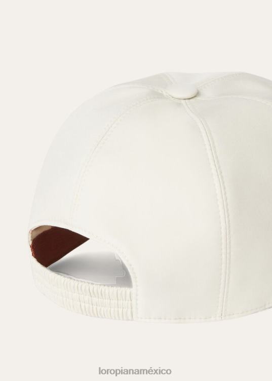Loro Piana hombres gorra de beisbol hoja de té/marfil (b0ty) 2FPNR1289