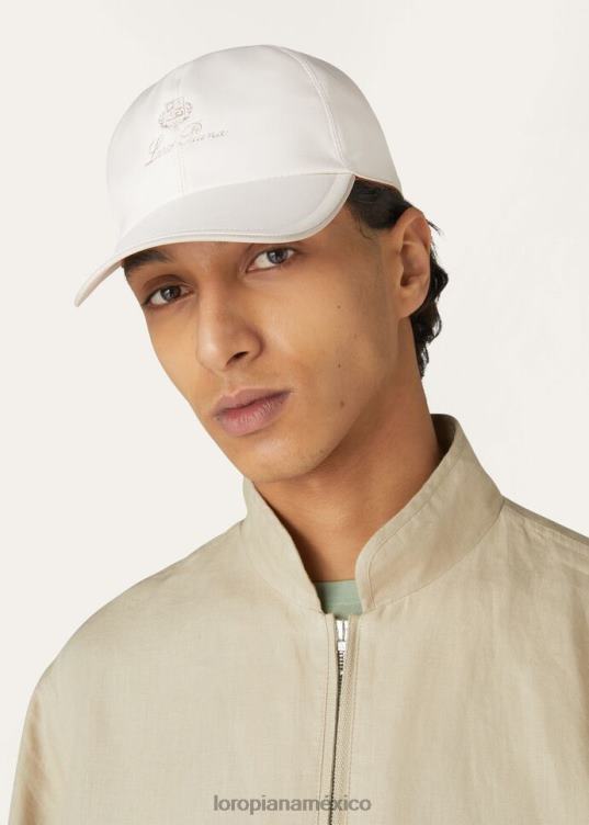 Loro Piana hombres gorra de beisbol hoja de té/marfil (b0ty) 2FPNR1289