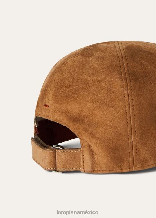 Loro Piana hombres gorra de beisbol nuez pecana (h0ch) 2FPNR1282