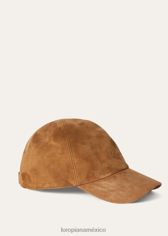 Loro Piana hombres gorra de beisbol nuez pecana (h0ch) 2FPNR1282