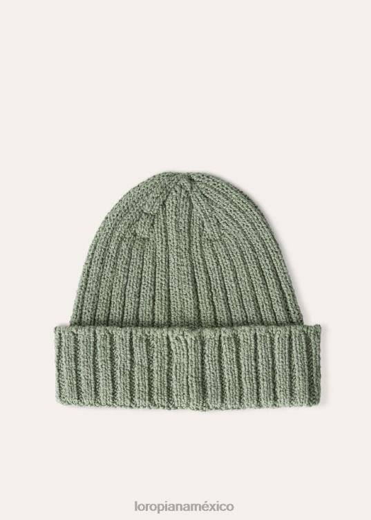 Loro Piana hombres gorro niseko hojas de pincel de salvia (50ub) 2FPNR1256