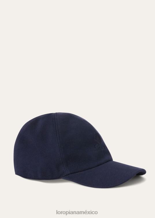 Loro Piana hombres mi gorra de béisbol rosa bebé claro (303i) 2FPNR1258