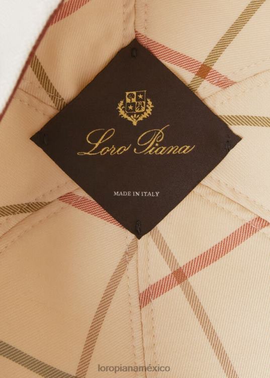 Loro Piana hombres mi gorra de béisbol rosa bebé claro (303i) 2FPNR1259