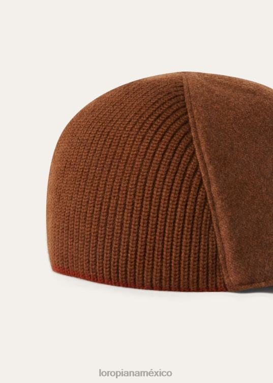 Loro Piana hombres mi gorra de béisbol shiso mel seco (50xc) 2FPNR1254