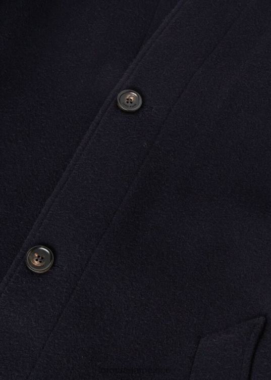 Loro Piana hombres abrigo daito azul marino (w000) 2FPNR930