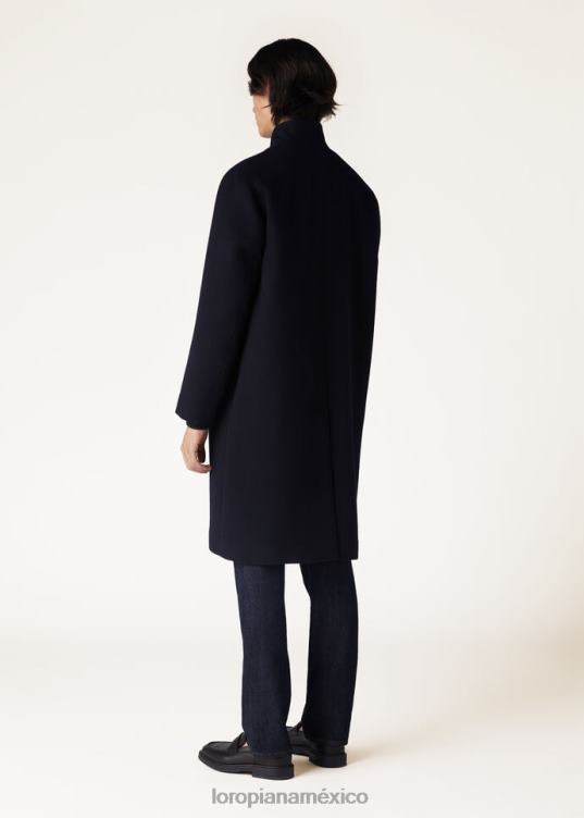 Loro Piana hombres abrigo daito azul marino (w000) 2FPNR930