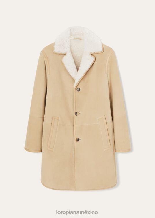 Loro Piana hombres abrigo sedrun beige sincero (a0d1) 2FPNR933