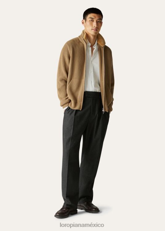 Loro Piana hombres camisa andres blanco óptico (1005) 2FPNR1074