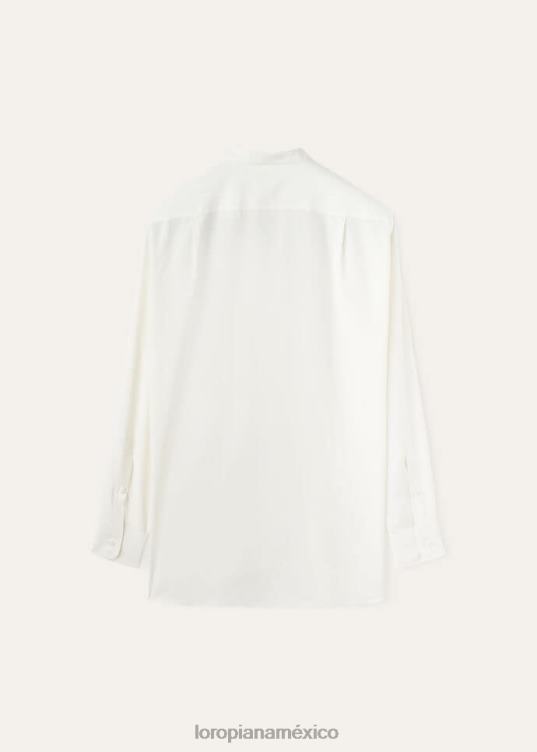 Loro Piana hombres camisa elia turrón (1230) 2FPNR1064