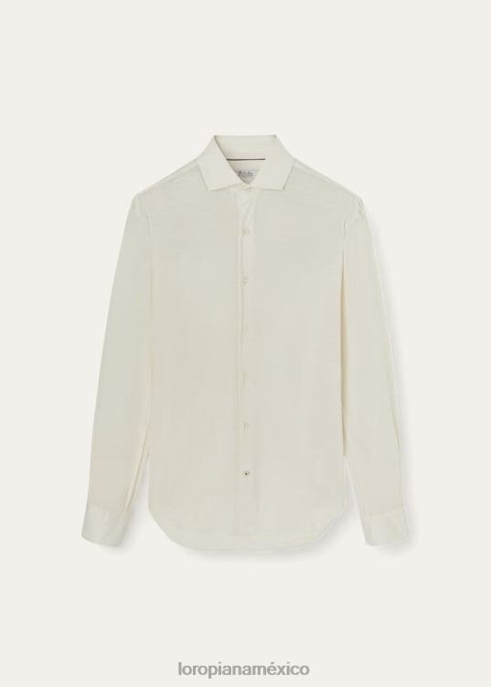 Loro Piana hombres el regalo de la camisa de reyes andrew blanco (1000) 2FPNR1072