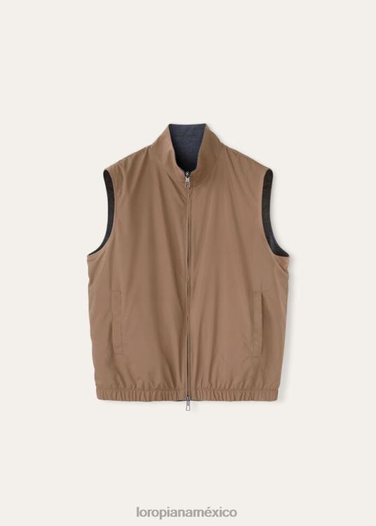 Loro Piana hombres chaleco ola del océano azul marino/azul marino (b0go) 2FPNR1186