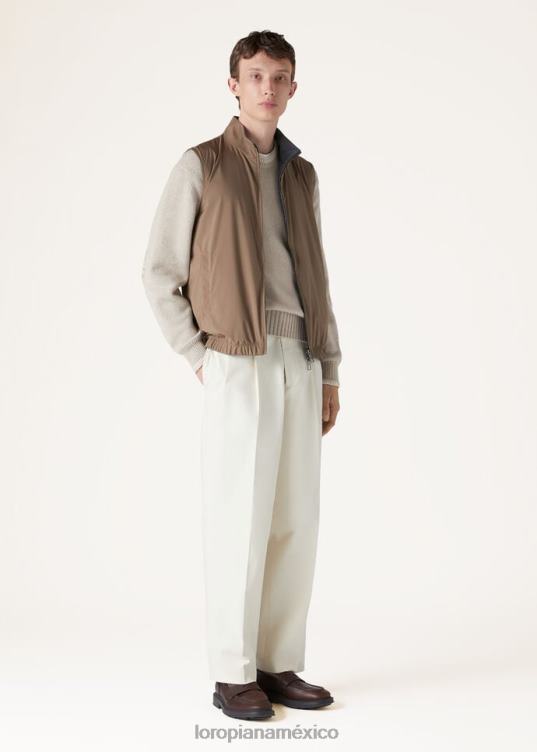 Loro Piana hombres chaleco ola del océano azul marino/azul marino (b0go) 2FPNR1186