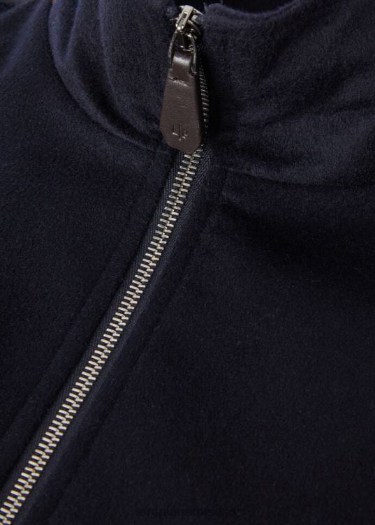 Loro Piana hombres chaleco telfer azul marino (w000) 2FPNR1196