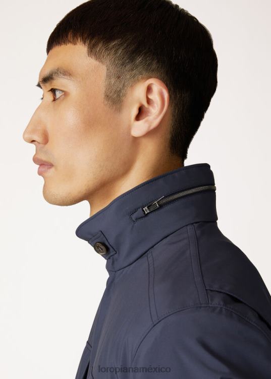Loro Piana hombres bombardero viajero windmate azul marino (w000) 2FPNR904