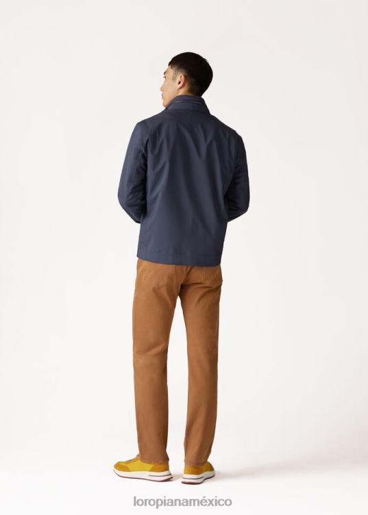 Loro Piana hombres bombardero viajero windmate azul marino (w000) 2FPNR904
