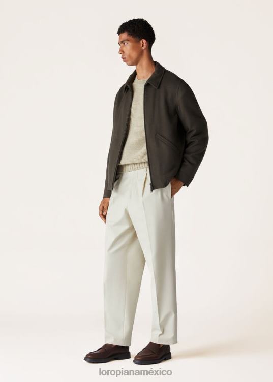 Loro Piana hombres chaqueta bomber medway clorofila (50wl) 2FPNR862