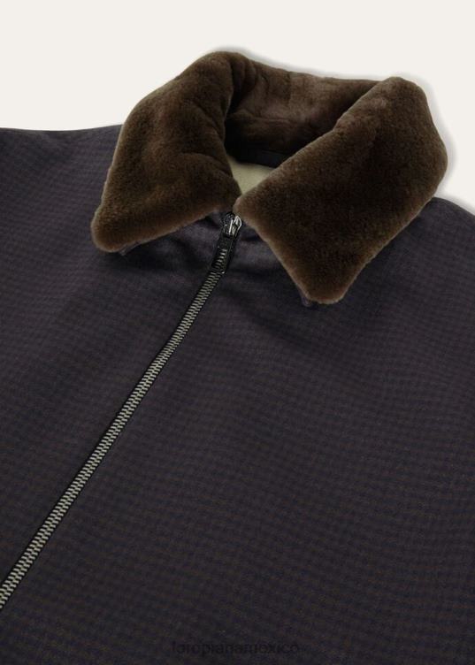 Loro Piana hombres chaqueta jebe multicolor (f4x6) 2FPNR901