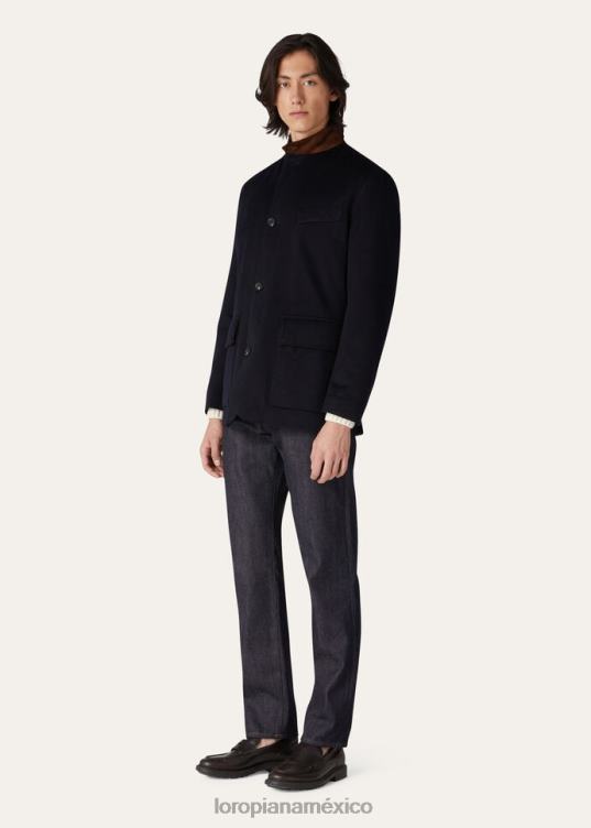 Loro Piana hombres chaqueta roadster azul marino (w000) 2FPNR888