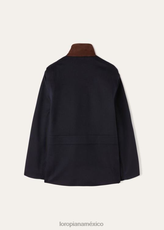 Loro Piana hombres chaqueta roadster azul marino (w000) 2FPNR888