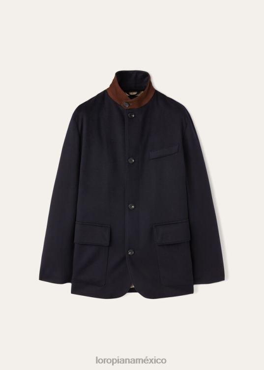 Loro Piana hombres chaqueta roadster azul marino (w000) 2FPNR888