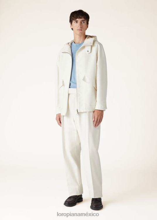 Loro Piana hombres chaqueta seiro lobo ártico (a0dv) 2FPNR844