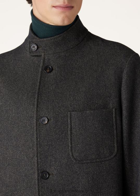 Loro Piana hombres chaqueta toin verde maleza (50xn) 2FPNR857