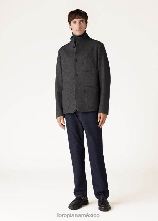 Loro Piana hombres chaqueta toin verde maleza (50xn) 2FPNR857