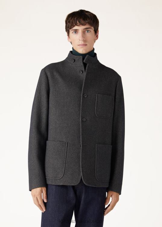 Loro Piana hombres chaqueta toin verde maleza (50xn) 2FPNR857