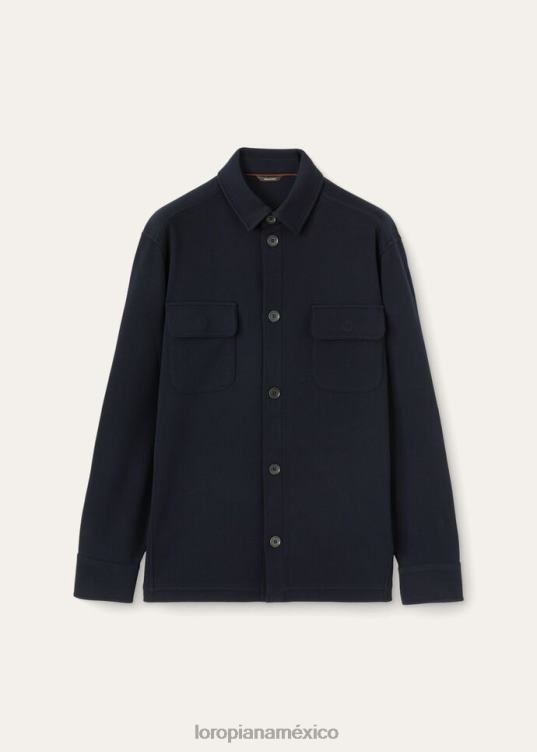 Loro Piana hombres el regalo de la chaqueta kings rodney azul marino (w000) 2FPNR891