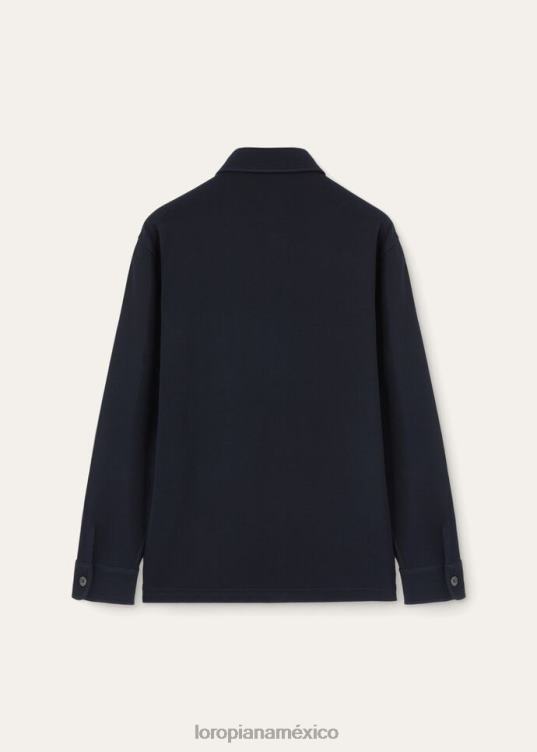 Loro Piana hombres el regalo de la chaqueta kings rodney azul marino (w000) 2FPNR891