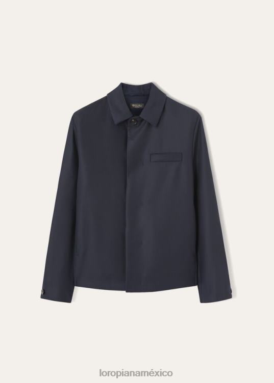 Loro Piana hombres el regalo de la chaqueta kings weston azul marino (w000) 2FPNR916