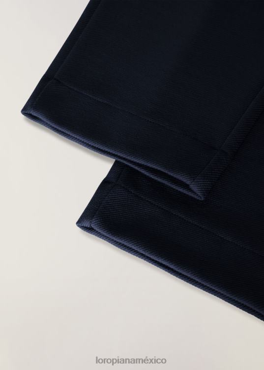 Loro Piana hombres el regalo de los pantalones kings rodney azul marino (w000) 2FPNR1005