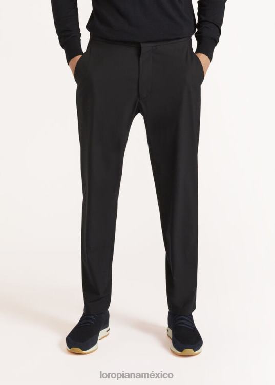 Loro Piana hombres el regalo de los reyes pantalones hammels azul marino (w000) 2FPNR1033