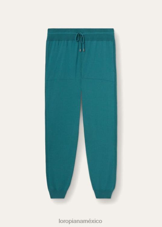 Loro Piana hombres el regalo de los reyes pantalones somertone ágata verde (5a56) 2FPNR1018