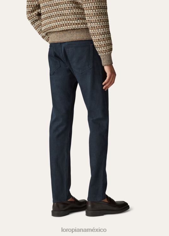 Loro Piana hombres pantalones de cinco bolsillos blanco óptico (1005) 2FPNR1003